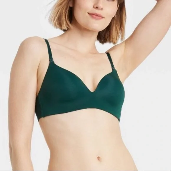 Auden wirefree nursing maternity bra green 40DD - Picture 2 of 7